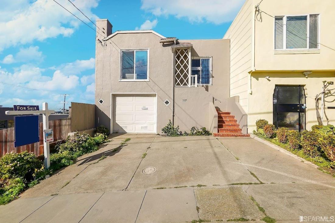 Buy and sell homes in  182 Dublin Street, San Francisco CA, 94112